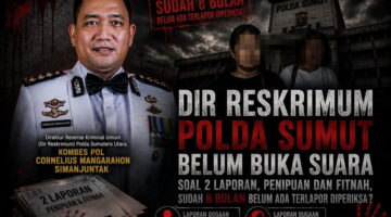 Dua Laporan Penipuan dan Fitnah Jadi Sorotan, Dir Reskrimum Polda Sumut Masih Belum Berikan Tanggapan